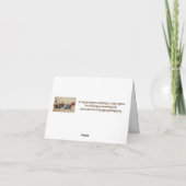 "Piraten!" Hartelijk dank Bedankkaart (Achterkant)