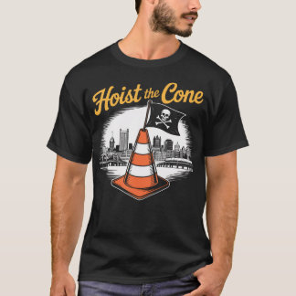 Piraten hijsen de kegel t-shirt