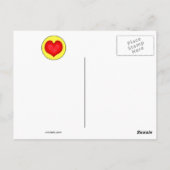 Piraten! Ik hou van... De schedel om te personalis Briefkaart (Achterkant)