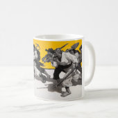 Piraten jagen schatten! koffiemok (Voorkant rechts)