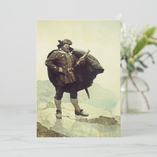  piraten, kapitein Bill Botten van NC Wyeth (Staand voorkant)