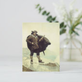  piraten, kapitein Bill Botten van NC Wyeth Briefkaart (Staand voorkant)