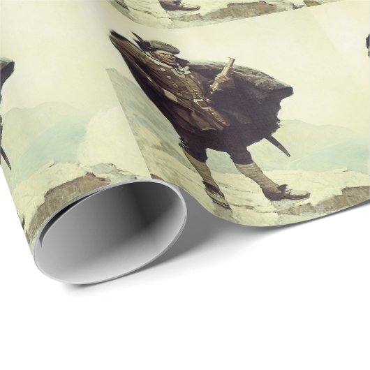  piraten, kapitein Bill Botten van NC Wyeth Cadeaupapier (Rol Hoek)