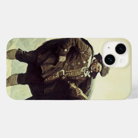 piraten, kapitein Bill Botten van NC Wyeth Case-Mate iPhone Case (Achterkant (horizontaal))