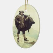  piraten, kapitein Bill Botten van NC Wyeth Keramisch Ornament (Links)