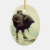  piraten, kapitein Bill Botten van NC Wyeth Keramisch Ornament (Voorkant)