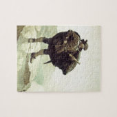 piraten, kapitein Bill Botten van NC Wyeth Legpuzzel (Horizontaal)