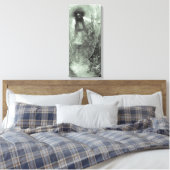  piraten, kapitein Goldsack van Howard Pyle Canvas Afdruk (Insitu (Slaapkamer))