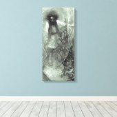  piraten, kapitein Goldsack van Howard Pyle Canvas Afdruk (Insitu (Houten vloer))