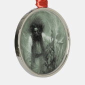  piraten, kapitein Goldsack van Howard Pyle Metalen Ornament (Rechts)