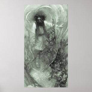  piraten, kapitein Goldsack van Howard Pyle Poster