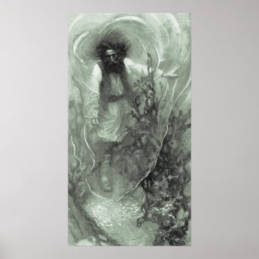 piraten, kapitein Goldsack van Howard Pyle Poster (Voorkant)