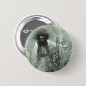  piraten, kapitein Goldsack van Howard Pyle Ronde Button 5,7 Cm (Voorkant /achterkant)