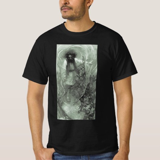  piraten, kapitein Goldsack van Howard Pyle T-shirt (Voorkant)