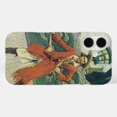piraten, kapitein Keitt van Howard Pyle Case-Mate iPhone Case (Achterkant (horizontaal))