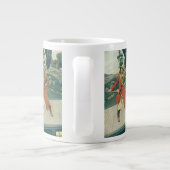 piraten, kapitein Keitt van Howard Pyle Grote Koffiekop (Achterkant)