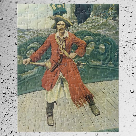  piraten, kapitein Keitt van Howard Pyle Legpuzzel