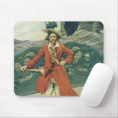 piraten, kapitein Keitt van Howard Pyle Muismat (Met muis)