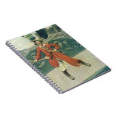  piraten, kapitein Keitt van Howard Pyle Notitieboek (Rechterzijde)