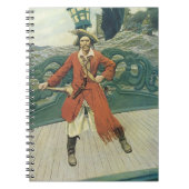  piraten, kapitein Keitt van Howard Pyle Notitieboek (Voorkant)
