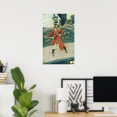 piraten, kapitein Keitt van Howard Pyle Poster (Thuiskantoor)