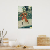 piraten, kapitein Keitt van Howard Pyle Poster (Keuken)
