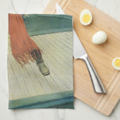 piraten, kapitein Keitt van Howard Pyle Theedoek (Quarter Fold)