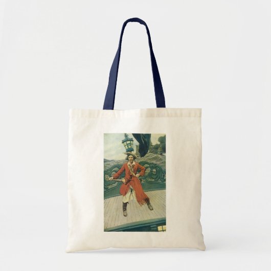  piraten, kapitein Keitt van Howard Pyle Tote Bag (Voorkant)