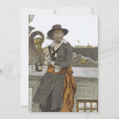  Piraten, Kidd on Deck of Adventure Galley (Voorkant)