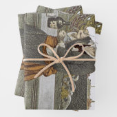 Piraten, Kidd on Deck of Adventure Galley Inpakpapier Vel (In situ)