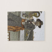  Piraten, Kidd on Deck of Adventure Galley Legpuzzel (Horizontaal)