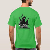 Piraten - Licht ontwerp T-shirt (Achterkant)
