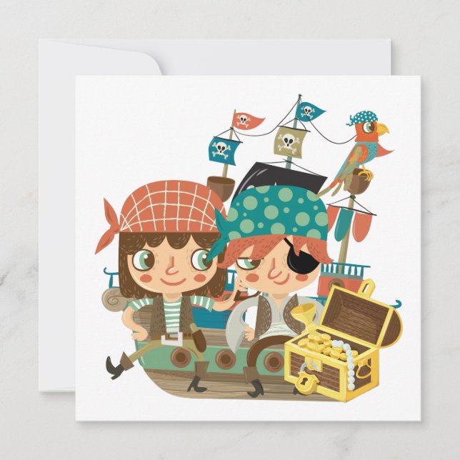 Piraten met Schat (Voorkant)