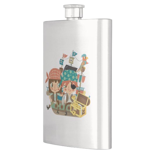 Piraten met Schat Flacon (Links)