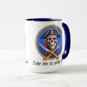 Piraten nemen me mee naar je Lido Mok (Voorkant rechts)