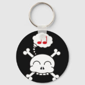 piraten R blij Sleutelhanger (Voorkant)