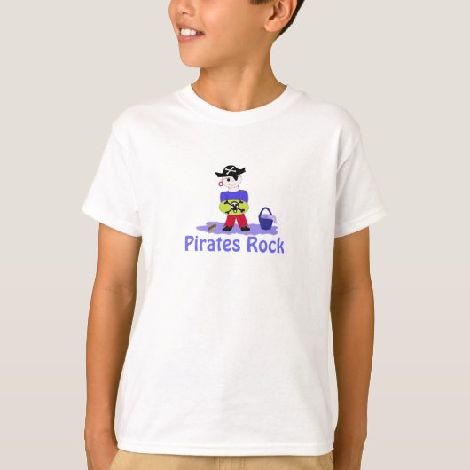 Piraten Rots T-shirt (Voorkant)