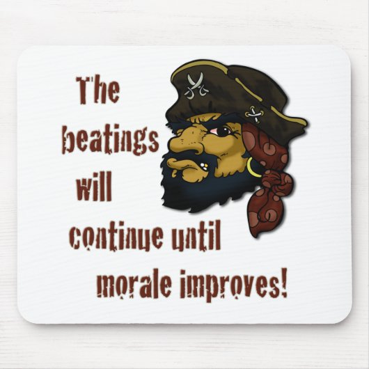 Piraten RULE! Muismat (Voorkant)