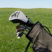 PIRATEN-SCHADEL AANGEPASTE GOLF HEAD HOES GOLFHEADCOVER (Insitu)
