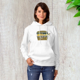 Piraten-schatkist met juwelen en zwaard hoodie