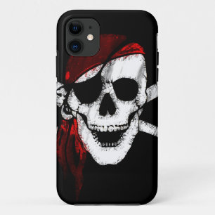 Piraten schedel en gekruiste botten Case-Mate iPhone case