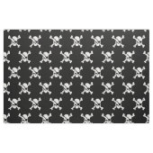 Piraten Schedel Zwart en Wit Stof (Fat Quarter)