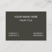 Piraten schip avontuur piraat visitekaartje (Achterkant)