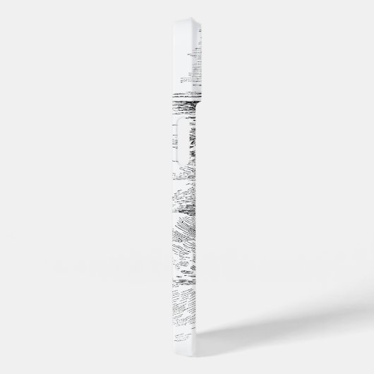  Piraten, Sir Henry Morgan in de Oceaan Case-Mate iPhone Case (Achterkant / Rechts)