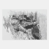  Piraten, Sir Henry Morgan in de Oceaan Inpakpapier Vel (Voorkant 3)