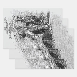  Piraten, Sir Henry Morgan in de Oceaan Inpakpapier Vel