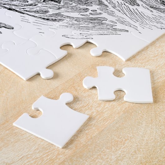 Piraten, Sir Henry Morgan in de Oceaan Legpuzzel (Zijkant)