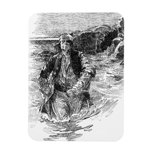 Piraten, Sir Henry Morgan in de Oceaan Magneet (Verticaal)