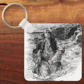  Piraten, Sir Henry Morgan in de Oceaan Sleutelhanger (Voorkant)