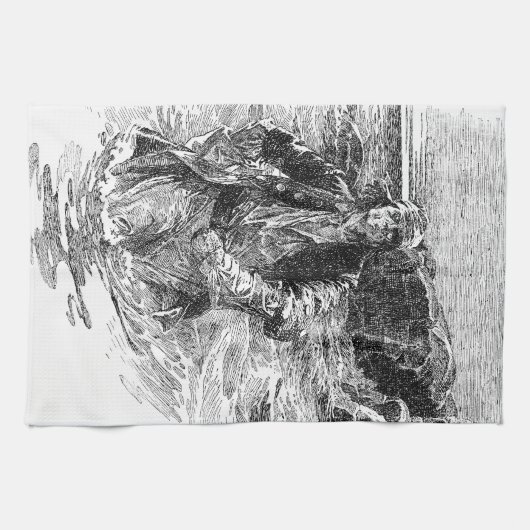  Piraten, Sir Henry Morgan in de Oceaan Theedoek (Horizontaal)